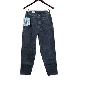 90s Levis Dockers‎ Gray Pleated Baggy Jeans Pleated Vintage Deadstock NWT 28x30